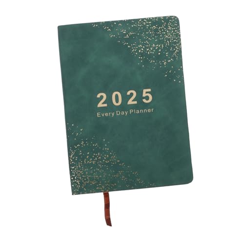 Vaguelly Zeitplan Kalender Buch Akademische Planer Planer Zeitplan Notizblock Zeitplan Planer Tagesplaner Notizblock Planer Tagesplaner Tagesplaner Planer Akademisches Papier Grün von Vaguelly