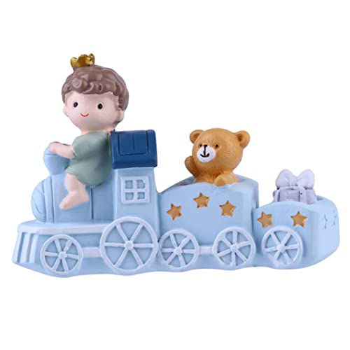 Vaguelly Zugspielzeug Kuchendekoration Lustiger Cartoon Zug für Geburtstagstorte Dessert Einzigartige Tischdeko für Kinderzimmer und Feiern Dekorationsfigur für Unvergessliche Vaguelly Zugspielzeug Kuchendekoration Lustiger Cartoon Zug für Geburtstagstorte Dessert Einzigartige Tischdeko für Kinderzimmer und Feiern Dekorationsfigur für Unvergessliche von Vaguelly