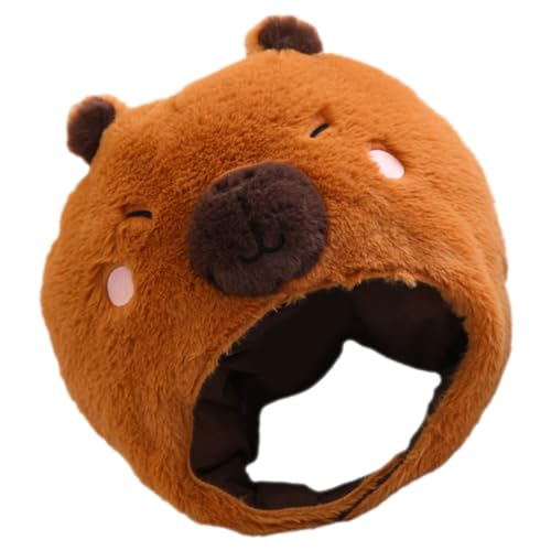 Vaguelly dekorative Kappe Kuhhut Partyhut Kostüm Gesicht Hut mit breiter Krempe halloween costume halloween kleidung kloburste Plüsch-Neuheitshut Festival-Cosplay-Hut PP Baumwolle Brown Vaguelly dekorative Kappe Kuhhut Partyhut Kostüm Gesicht Hut mit breiter Krempe halloween costume halloween kleidung kloburste Plüsch-Neuheitshut Festival-Cosplay-Hut PP Baumwolle Brown von Vaguelly