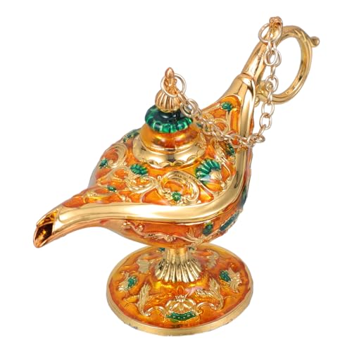 Vaguelly magische Lampe Dekoration Party Ornament Retro Geburtstagsgeschenk goldene Lampe Tischschmuck zauberlampe Desktop-Lampen-Modell- Licht Zinklegierung Orange Vaguelly magische Lampe Dekoration Party Ornament Retro Geburtstagsgeschenk goldene Lampe Tischschmuck zauberlampe Desktop-Lampen-Modell- Licht Zinklegierung Orange von Vaguelly