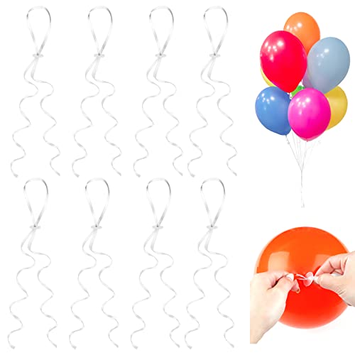 Ballonverschlüsse Helium mit Schnur - Vaktop 100 Stück Luftballon Verschluss, Ballonband mit Schnellverschluss - für Hochzeitsfeier, Geburtstag Party Ballonverschlüsse Helium mit Schnur - Vaktop 100 Stück Luftballon Verschluss, Ballonband mit Schnellverschluss - für Hochzeitsfeier, Geburtstag Party von Vaktop