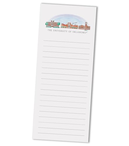 Valiant Gifts Oklahoma Sooners Skyline 8.5 x 3.5 Paper Lined Memo Pad - College Stationary & Desk Accessory Valiant Gifts Oklahoma Sooners Skyline 8.5 x 3.5 Paper Lined Memo Pad - College Stationary & Desk Accessory von Valiant Gifts