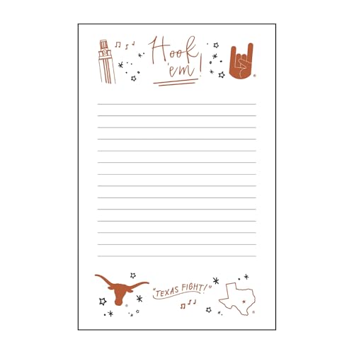Valiant Gifts Texas Longhorns Confetti 8 x 5 Paper Lined Memo Pad - College Stationary & Desk Accessory Valiant Gifts Texas Longhorns Confetti 8 x 5 Paper Lined Memo Pad - College Stationary & Desk Accessory von Valiant Gifts