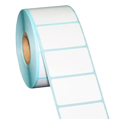 1000 Stück Thermo Etiketten Selbstklebend,Wasserdicht und öldicht Klebeetiketten,50 x 30 mm,Tiefkühletiketten Aufkleber,Entfernbare Aufkleber Weiß für Haus,Küche,Schule,Supermarkt,Labor (50x30 mm) 1000 Stück Thermo Etiketten Selbstklebend,Wasserdicht und öldicht Klebeetiketten,50 x 30 mm,Tiefkühletiketten Aufkleber,Entfernbare Aufkleber Weiß für Haus,Küche,Schule,Supermarkt,Labor (50x30 mm) von Valicaer