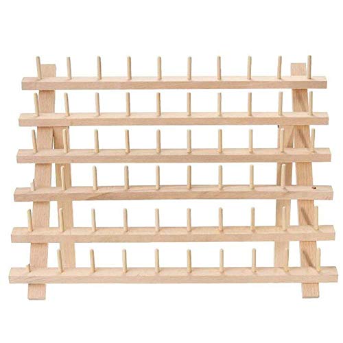Faltbares Garnregal aus Holz, Garnhalter für 60 Spulenfaden, Holzaufbewahrung, Garnspulenständer, Nähkegel, Aufbewahrung, Organizer, Nähen, Quilten, Stickerei, Spulen, Orgainzer und Rack, Nähzubehör Faltbares Garnregal aus Holz, Garnhalter für 60 Spulenfaden, Holzaufbewahrung, Garnspulenständer, Nähkegel, Aufbewahrung, Organizer, Nähen, Quilten, Stickerei, Spulen, Orgainzer und Rack, Nähzubehör von Valink