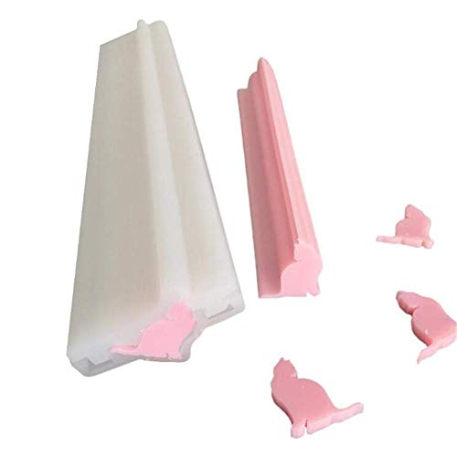 VALINK Verschiedene Formen Silikon-Seifenform, handgefertigte Seifenform, lange Röhre, Säulenform, Foundant Mousse, Kuchen, Dessert, Backformen, Seife, Kerzen, Tonform, DIY-Kuchendekorationswerkzeug von Valink