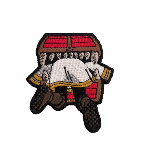 VALKYNEA Aufnäher, 100 % bestickt, inspiriert von Anime, Fan, Mimico, Frieren, Patch Embroidery / Stickerei (zum Aufbügeln / Aufbügeln) von Valkynea