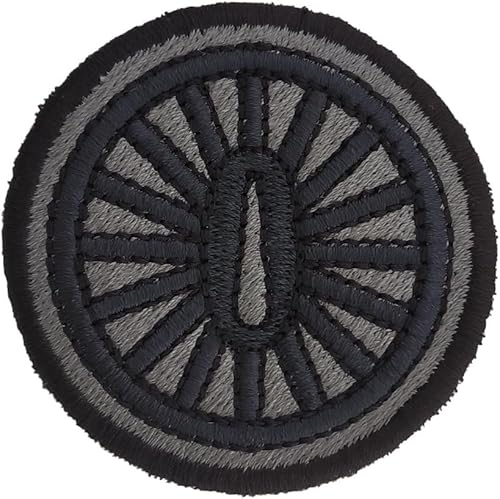 VALKYNEA Aufnäher, 100 % bestickt, inspiriert von Anime, Fan Art/Griff Tanjiro Demon/Patch Embroidery (Hook & Loop) von Valkynea