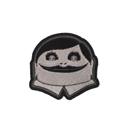 VALKYNEA Aufnäher, 100 % bestickt, inspiriert von Anime Fan Art/DandaDan Marciano/Patch Embroidery (zum Aufbügeln) von Valkynea