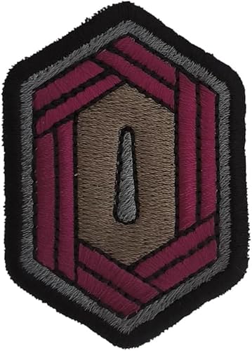 VALKYNEA Aufnäher, 100 % bestickt, inspiriert von Anime Fan Art/Griff Giyū Tomioka Demon/Patch Embroidery (Hook & Loop) von Valkynea