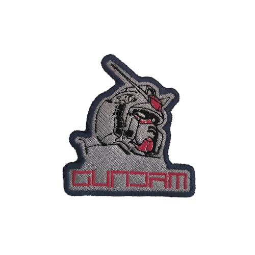 VALKYNEA Aufnäher, 100 % bestickt, inspiriert von Anime Fan Art/Gundan/Patch Embroidery (zum Aufbügeln) von Valkynea