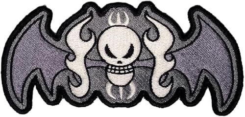 VALKYNEA Aufnäher, 100 % bestickt, inspiriert von Anime-Fan-Kunst, Thrillerbark, Totenkopf, Patch Embroidery, bestickt, zum Aufbügeln VALKYNEA Aufnäher, 100 % bestickt, inspiriert von Anime-Fan-Kunst, Thrillerbark, Totenkopf, Patch Embroidery, bestickt, zum Aufbügeln von Valkynea