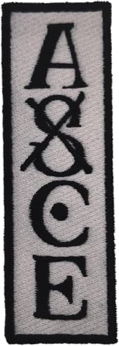 VALKYNEA Aufnäher 100 % bestickt, inspiriert von Anime-Fan, Kunst, Tätowierung Ace, Patch Embroidery / bestickte Applikation (Hook & Loop) von Valkynea