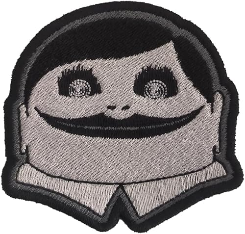 VALKYNEA Aufnäher 100 % bestickt, inspiriert von Anime Fan Art/DANDADAN/PATCH EMBROIDERY (Hook & Loop) von Valkynea
