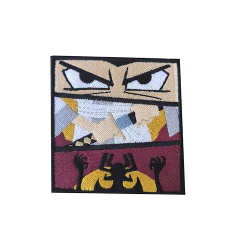 VALKYNEA Aufnäher 100 % bestickt, inspiriert von Anime Fan Art/Samurai Jack/CN Battle Patch Embroidery / Stickerei (zum Aufbügeln / Aufbügeln) von Valkynea