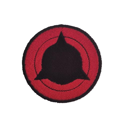 VALKYNEA Aufnäher 100 % bestickt Anime Fan Art/NRT Shin Sharingan/Patch Embroidery (zum Aufbügeln/Aufbügeln) von Valkynea