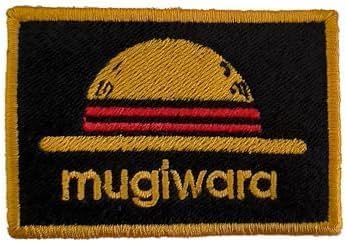 VALKYNEA Aufnäher 100 % bestickt Anime Fan Art/OP Mugiwara/Straw Luffy/Patch Embroidery (zum Aufbügeln/Aufbügeln) von Valkynea