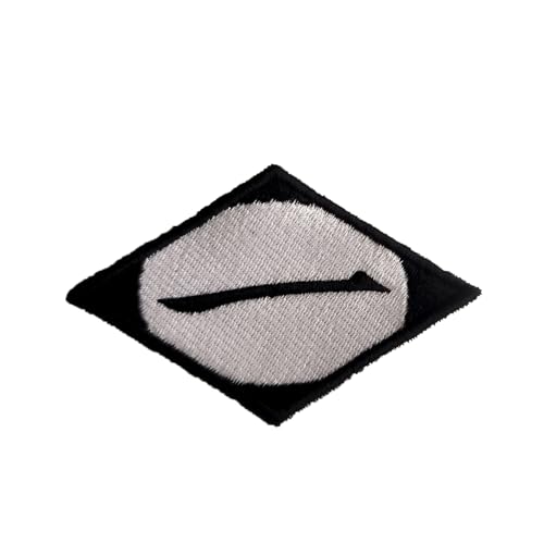 VALKYNEA Aufnäher 100 % bestickt Anime Fan Art/Squad 1 Bleeach/Patch Embroidery (Hook & Loop / Velcr0) von Valkynea