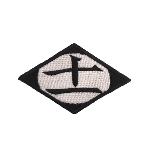 VALKYNEA Aufnäher 100 % bestickt Anime Fan Art/Squad 11 Bleeach/Patch Embroidery (Hook & Loop / Velcr0) von Valkynea