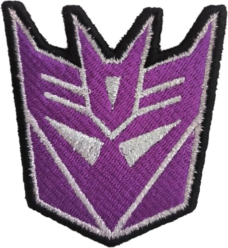 VALKYNEA Aufnäher 100 % bestickt Anime Fan Art / Decepti Transform Mega/Patch Embroidery (zum Aufbügeln/Aufbügeln) von Valkynea