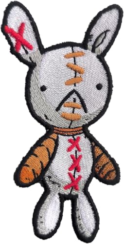 VALKYNEA Aufnäher zum Aufbügeln, 100 % bestickt, Anime, Fan Art/Mieruko Chan, Kaninchen, Full Meta L/Patch Embroidery VALKYNEA Aufnäher zum Aufbügeln, 100 % bestickt, Anime, Fan Art/Mieruko Chan, Kaninchen, Full Meta L/Patch Embroidery von Valkynea