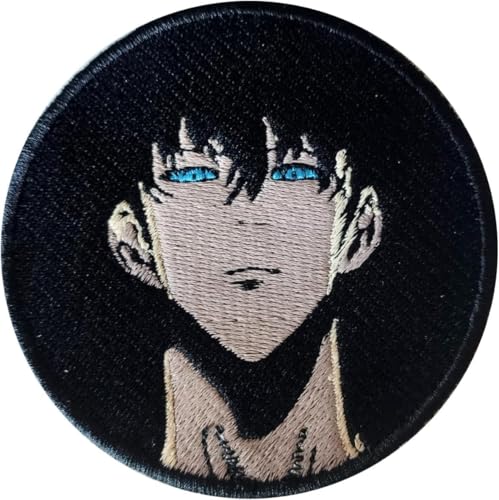 VALKYNEA Aufnäher zum Aufbügeln, 100 % bestickt, Anime-Fan-Art/Sung Jin Woo/Solo Leveling Arise/Patch Embroidery VALKYNEA Aufnäher zum Aufbügeln, 100 % bestickt, Anime-Fan-Art/Sung Jin Woo/Solo Leveling Arise/Patch Embroidery von Valkynea