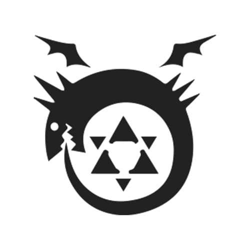 VALKYNEA Aufnäher zum Aufbügeln, DTF, inspiriert von Anime Fan Art/Full M Alchemist Logo/DTF Patch VALKYNEA Aufnäher zum Aufbügeln, DTF, inspiriert von Anime Fan Art/Full M Alchemist Logo/DTF Patch von Valkynea