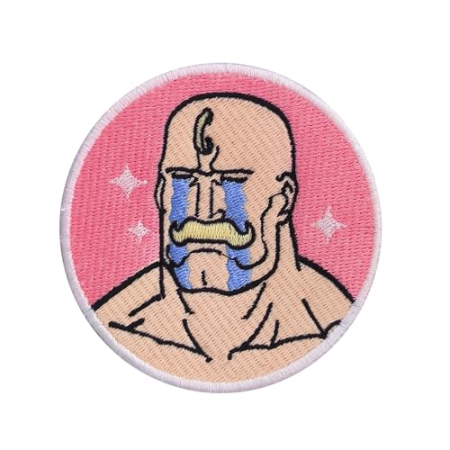 VALKYNEA Bestickter Aufnäher mit Anime-Fan-Kunst, Armstrong, bestickt, zum Aufbügeln VALKYNEA Bestickter Aufnäher mit Anime-Fan-Kunst, Armstrong, bestickt, zum Aufbügeln von Valkynea