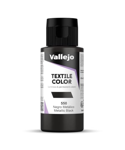 AV : Textile Paint : 60ml : Metallic Black Pearl by Acrylicos Vallejo AV : Textile Paint : 60ml : Metallic Black Pearl by Acrylicos Vallejo von Vallejo