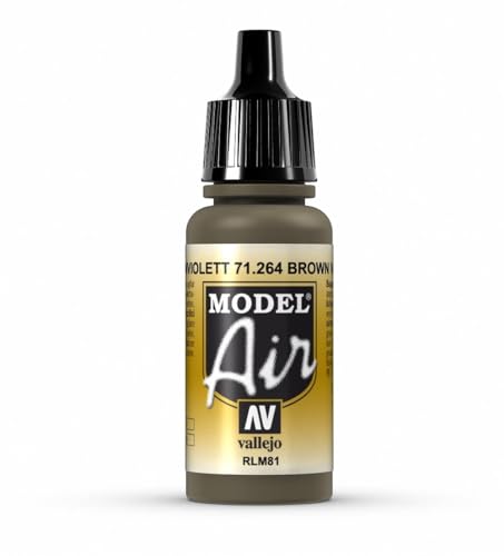 AV Vallejo (Modell Air 17 ml – Braun Violett RLM81 von Vallejo