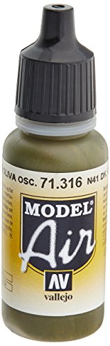 AV Vallejo (Modell Air 17 ml – N41 Dark Olive Drab AV Vallejo (Modell Air 17 ml – N41 Dark Olive Drab von Vallejo