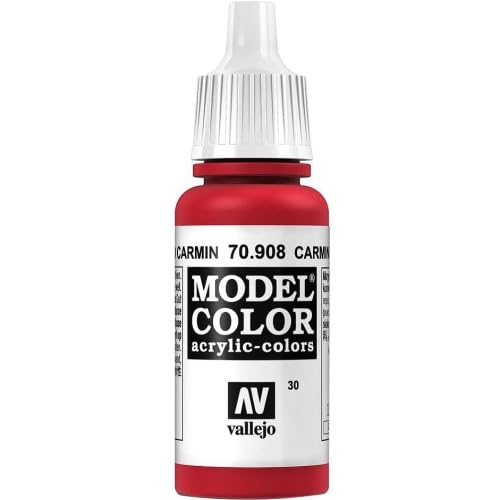 Lackfarbe für Modell, matt, Karminrot, 30 ml, 17 ml. Lackfarbe für Modell, matt, Karminrot, 30 ml, 17 ml. von Vallejo