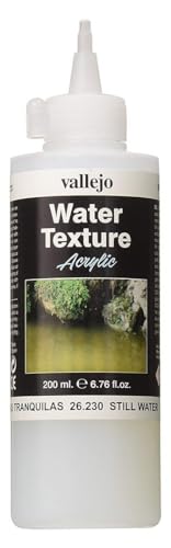 Vallejo Modellierfarbe, 200 ml, Wassereffekte Still Water von Vallejo