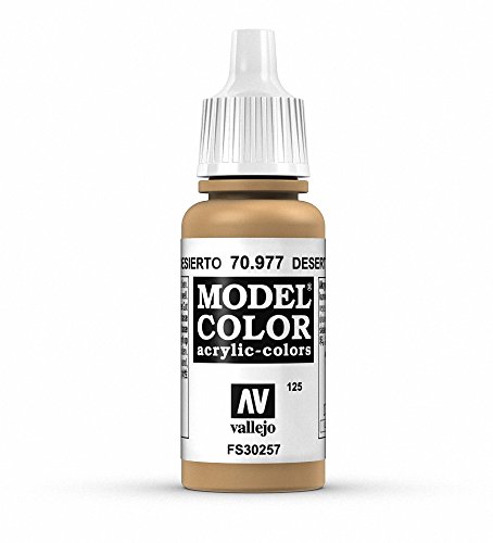 Vallejo, Model Color, Acrylfarbe, 17 ml Desert Yellow Vallejo, Model Color, Acrylfarbe, 17 ml Desert Yellow von Vallejo
