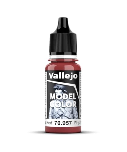 Vallejo, Model Color, Acrylfarbe, 17 ml Flach Rot Vallejo, Model Color, Acrylfarbe, 17 ml Flach Rot von Vallejo