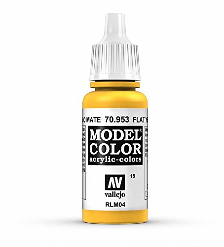 Vallejo, Model Color, Acrylfarbe, 17 ml Flach gelb von Vallejo