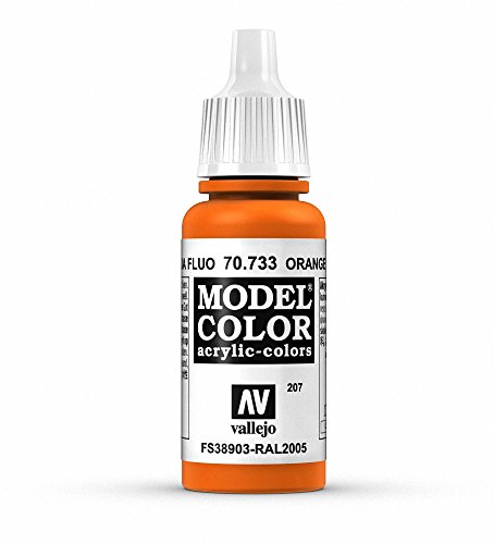 Vallejo, Model Color, Acrylfarbe, 17 ml Fluoreszierendes Orange von Vallejo
