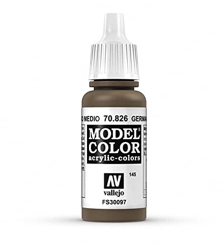 Vallejo, Model Color, Acrylfarbe, 17 ml German Cam Medium Braun von Vallejo