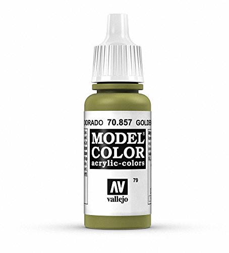 Vallejo, Model Color, Acrylfarbe, 17 ml Goldfarben/Olivgrün Vallejo, Model Color, Acrylfarbe, 17 ml Goldfarben/Olivgrün von Vallejo