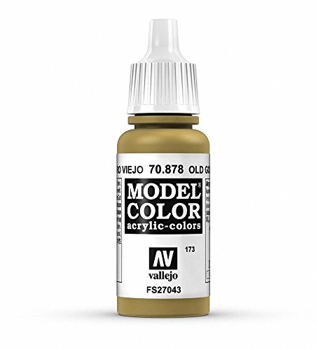 Vallejo, Model Color, Acrylfarbe, 17 ml Metallic Altes Gold von Vallejo