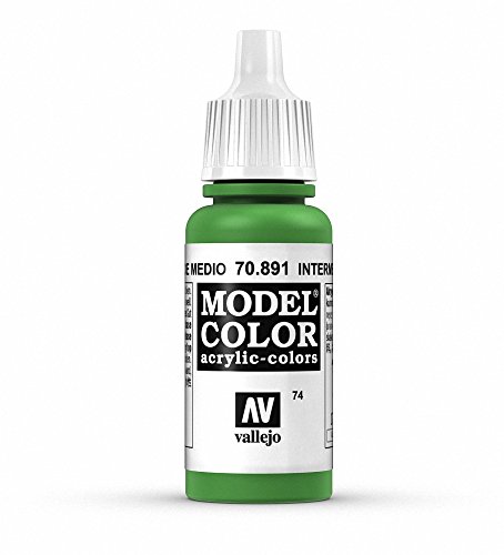 Vallejo, Model Color, Acrylfarbe, 17 ml Mittelgrün von Vallejo