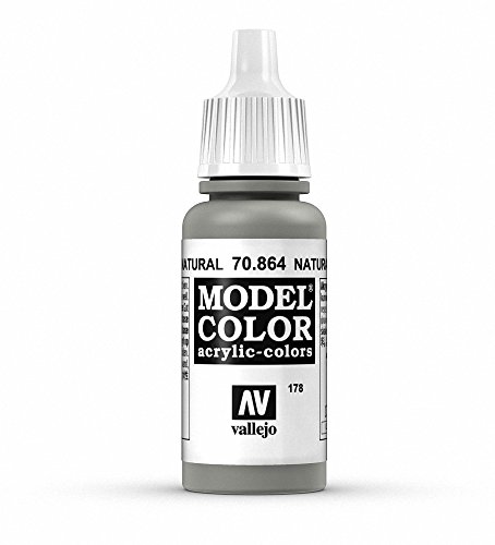 Vallejo, Model Color, Acrylfarbe, 17 ml Naturstahl Metallic Vallejo, Model Color, Acrylfarbe, 17 ml Naturstahl Metallic von Vallejo