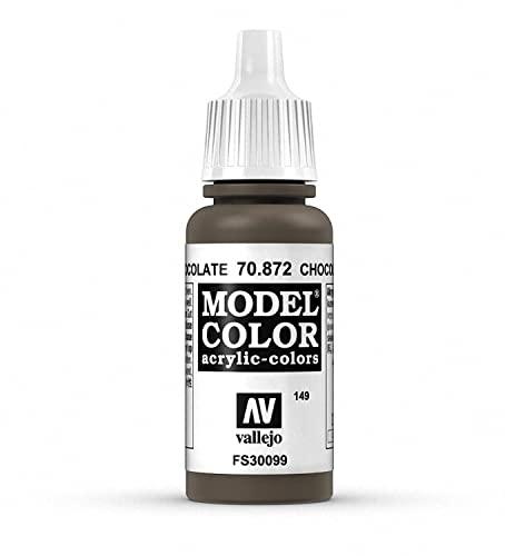 Vallejo, Model Color, Acrylfarbe, 17 ml Schokobraun von Vallejo