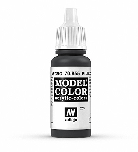 Vallejo, Model Color, Acrylfarbe, 17 ml Schwarze Glasur Vallejo, Model Color, Acrylfarbe, 17 ml Schwarze Glasur von Vallejo