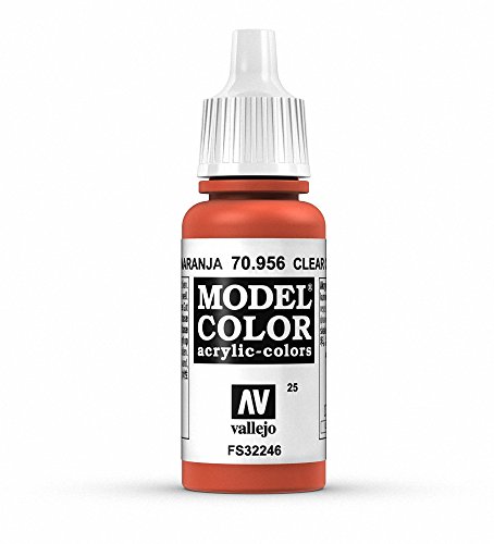 Vallejo, Model Color, Acrylfarbe, 17 ml Transparentes Orange von Vallejo