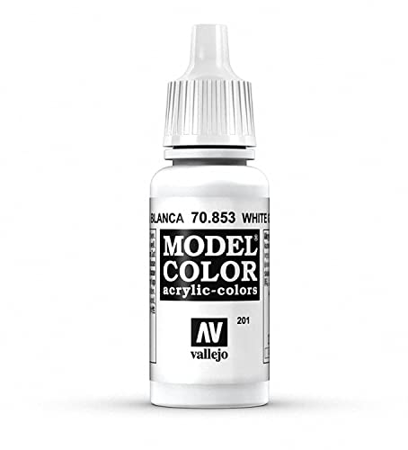 Vallejo, Model Color, Acrylfarbe, 17 ml Weiß glasiert Vallejo, Model Color, Acrylfarbe, 17 ml Weiß glasiert von Vallejo