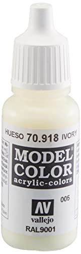 Vallejo, Model Color, Acrylfarbe, 17 ml elfenbeinfarben von Vallejo