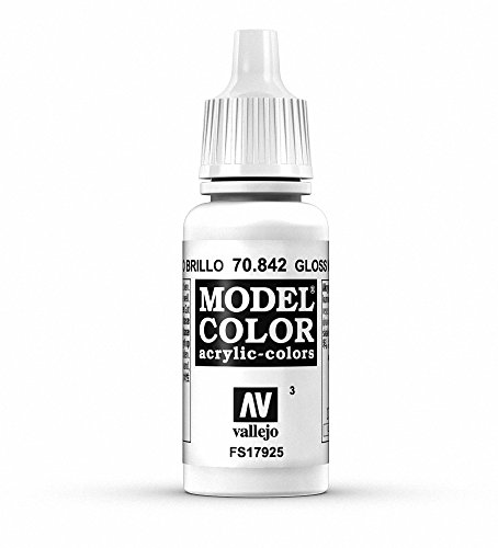 Vallejo, Model Color, Acrylfarbe, 17 ml gloss white von Vallejo