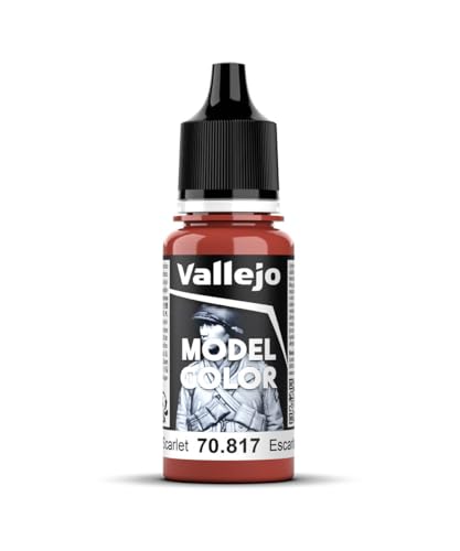Vallejo, Model Color, Acrylfarbe, 17 ml scharlachrot Vallejo, Model Color, Acrylfarbe, 17 ml scharlachrot von Vallejo