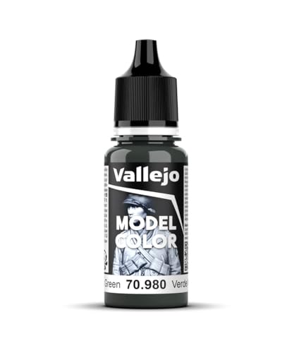 Vallejo, Model Color, Acrylfarbe, 17 ml schwarz/grün Vallejo, Model Color, Acrylfarbe, 17 ml schwarz/grün von Vallejo